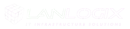 LAN Logix - Logo - White
